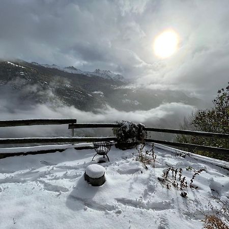 Chalet La Paz With Hotpot And Sauna Villa Torbel Bagian luar foto