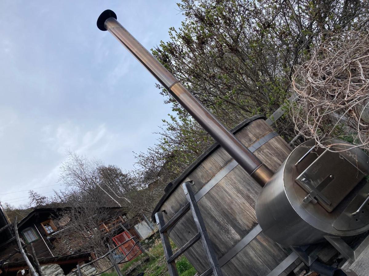 Chalet La Paz With Hotpot And Sauna Villa Torbel Bagian luar foto