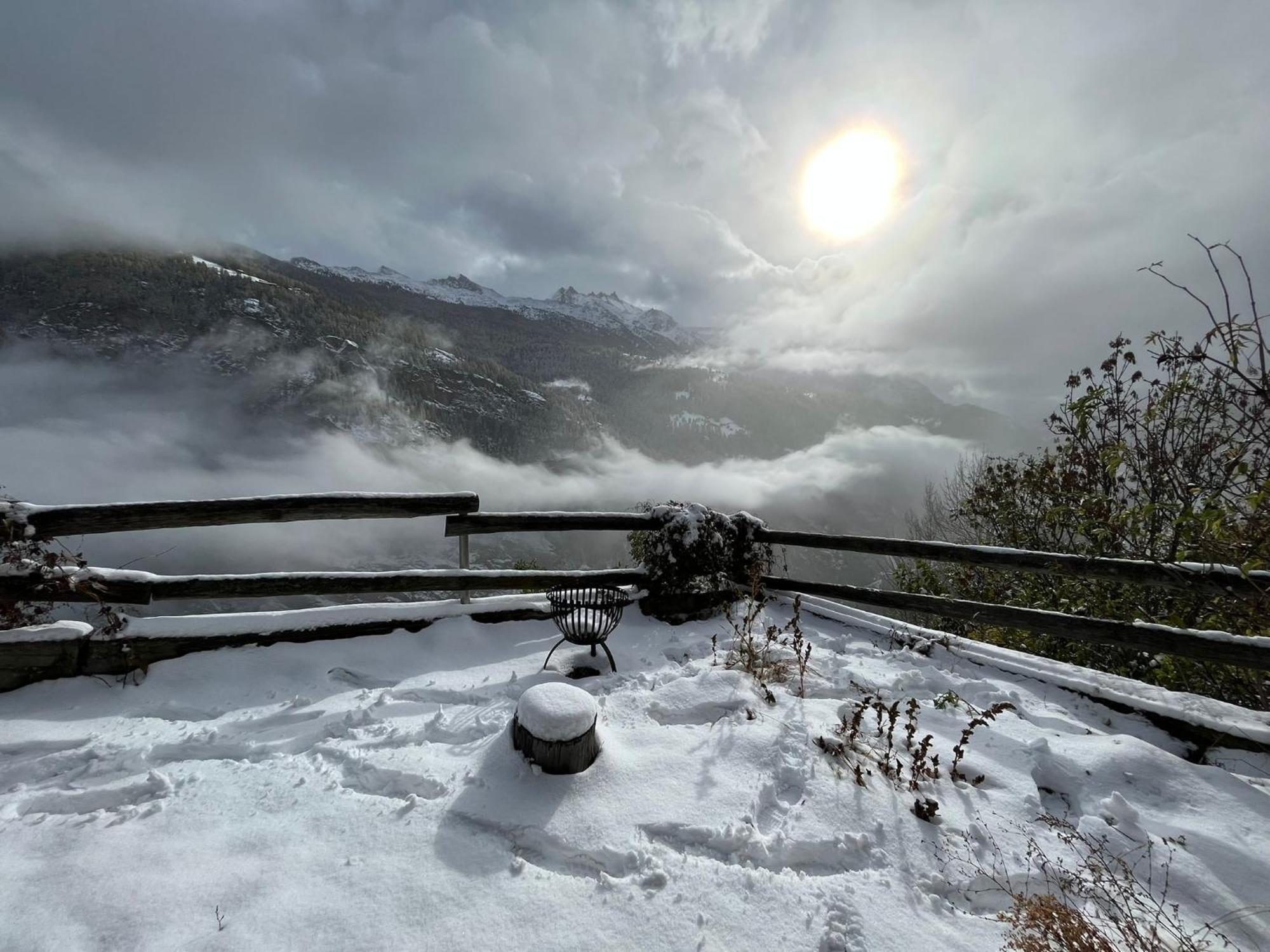 Chalet La Paz With Hotpot And Sauna Villa Torbel Bagian luar foto